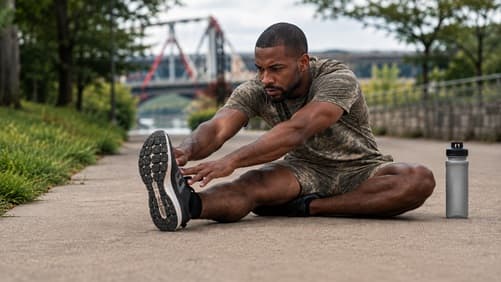 Veteran managing their health at home